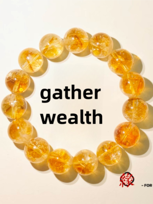 Unleash Unprecedented Prosperity & Protection with Yellow Crystal & Tiger Eye Bracelet