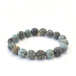 Matte African Turquoise Bracelet