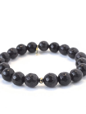 Navy Goldstone Crystal Bracelet | Sparkle Bead