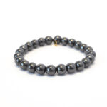 Hematite Crystal Bracelet | Gunmetal