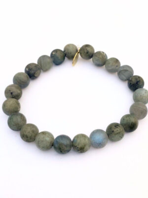 Matte Labradorite Crystal Bracelet