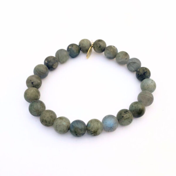 Matte Labradorite Crystal Bracelet
