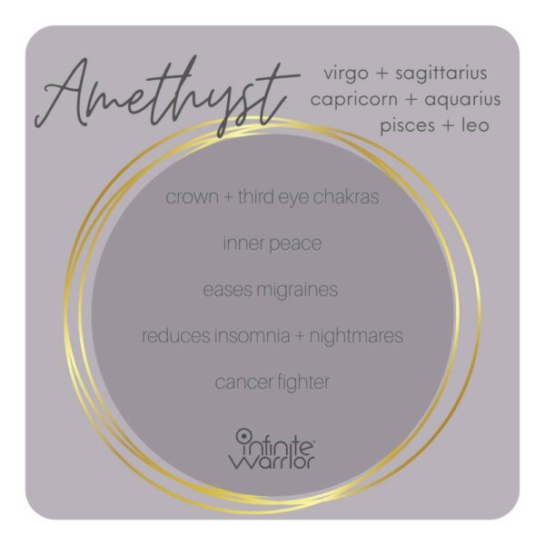 Mystic Amethyst Crystal Bracelet