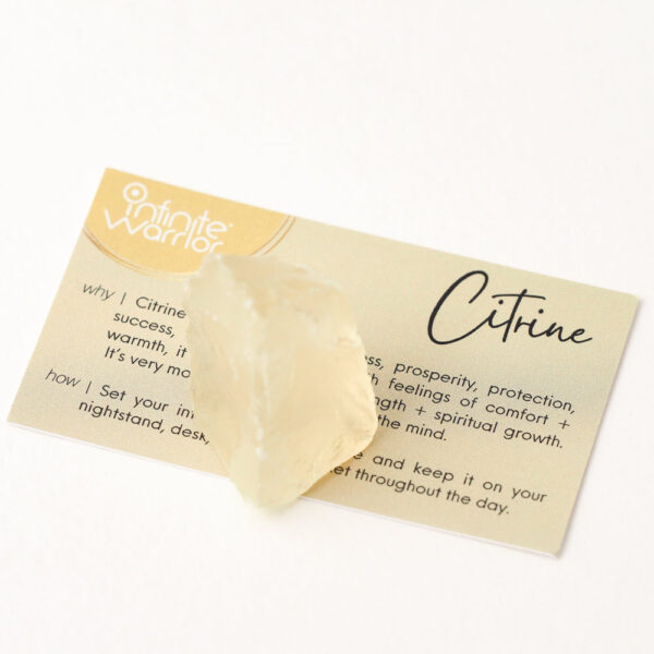 Citrine Crystal | Prosperity, Truth, Success, + Protection