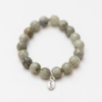 Labradorite Crystal Bracelet | Gray