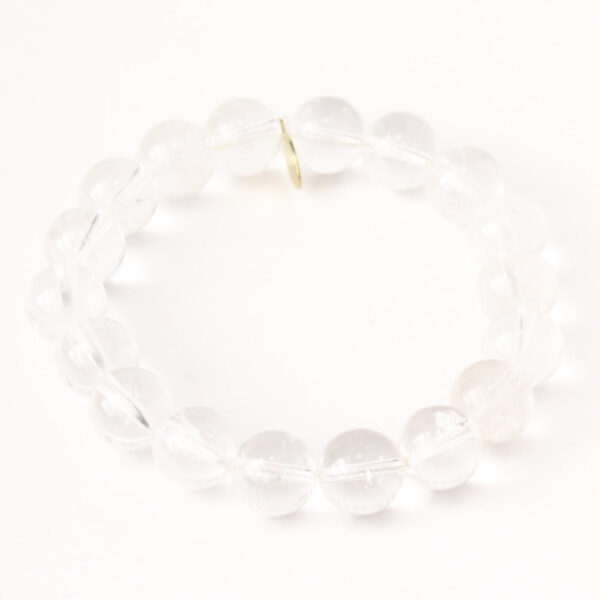 Clear Quartz Crystal Bracelet | Polished