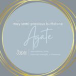 Agate Crystal Bracelet | Dragon Vein + Silver Coffee Bean