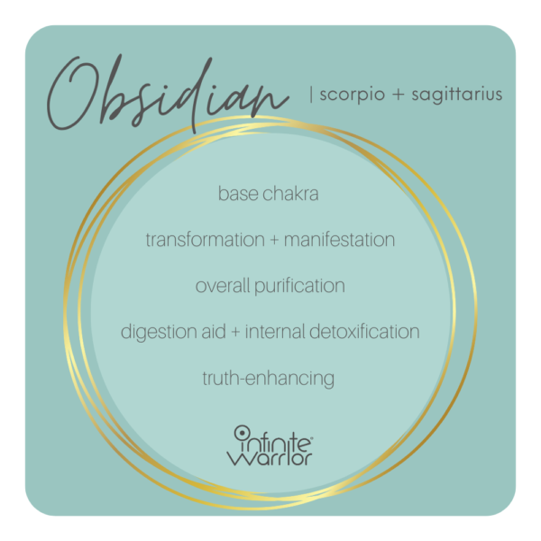 Snowflake Obsidian Crystal Bracelet | Matte + Silver Om