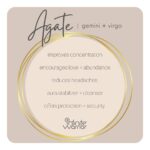 Agate Bracelet | Dragon Vein + Silver Om Charm