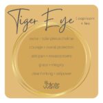Protection + Prosperity | Tiger Eye Bracelet | Citrine Center Stone