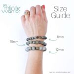Moss Agate Crystal Bracelet | One-of-a-Kind with a Buddha Amulet