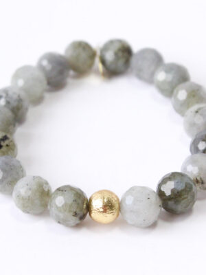 Labradorite Crystal Bracelet | 14K Gold Fine Collection